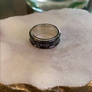 Tiffany & Co. 1837 Ring in Black Titanium